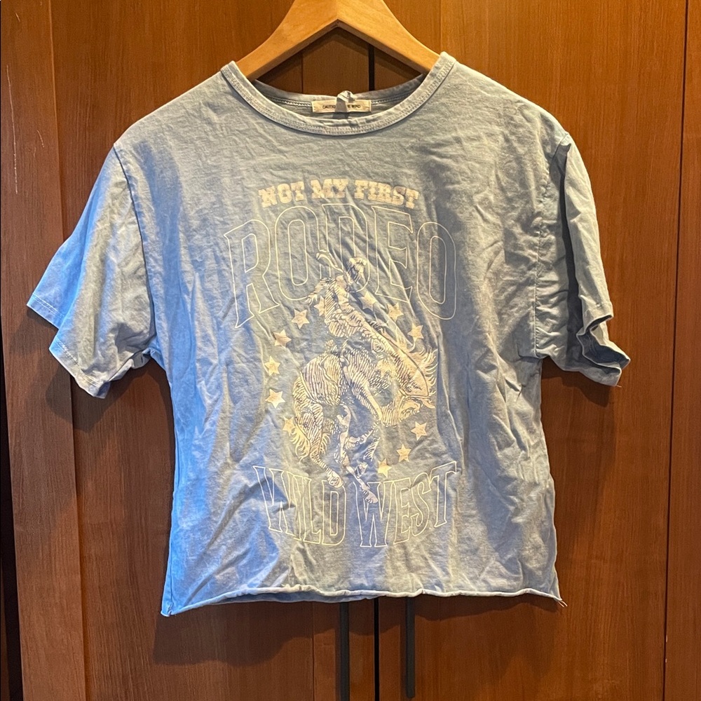 Blue Graphic T-Shirt